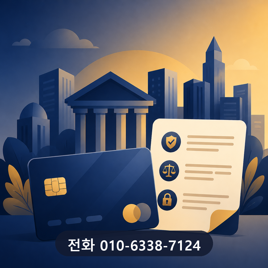 카드 현금화 대행사 카드사 약관 확인 이미지