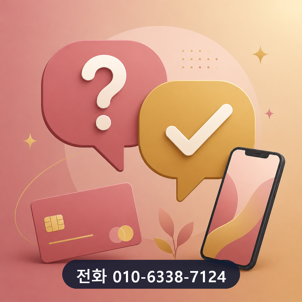 카드 현금화 대행사 자주 묻는 질문 이미지
